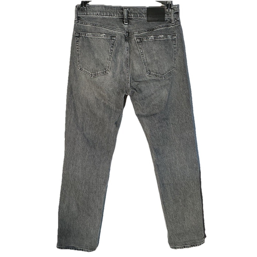 Abercrombie & Fitch Men's Jeans 31x32 Gray‎ Vintage Stretch 90s Straight Denim